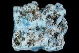 Light-Blue Shattuckite Specimen - Tantara Mine, Congo #111705-1